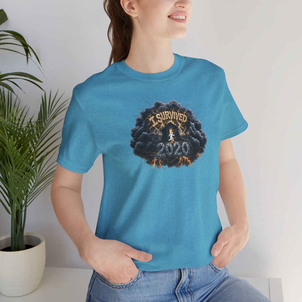 I Survived 2020 — Original PILOT Design: Director's Cut Unisex Jersey Short Sleeve Tee