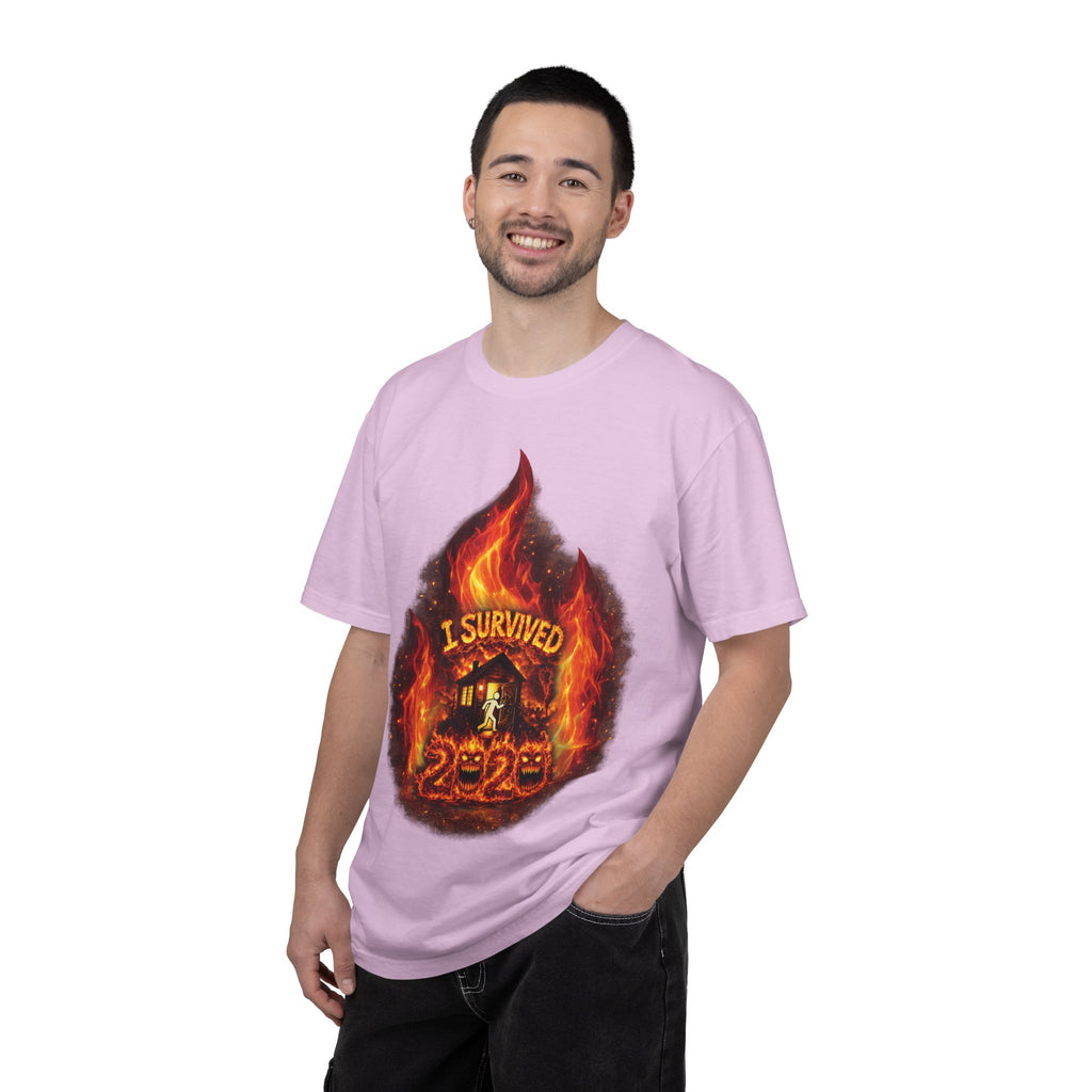 I Survived 2020 — Director's Cut S2:E4 "Western U.S. Wildfire Season" | Mid-Season Finale Pt. 1 | Wildfire Edition Memorial Unisex Garment-Dyed T-shirt