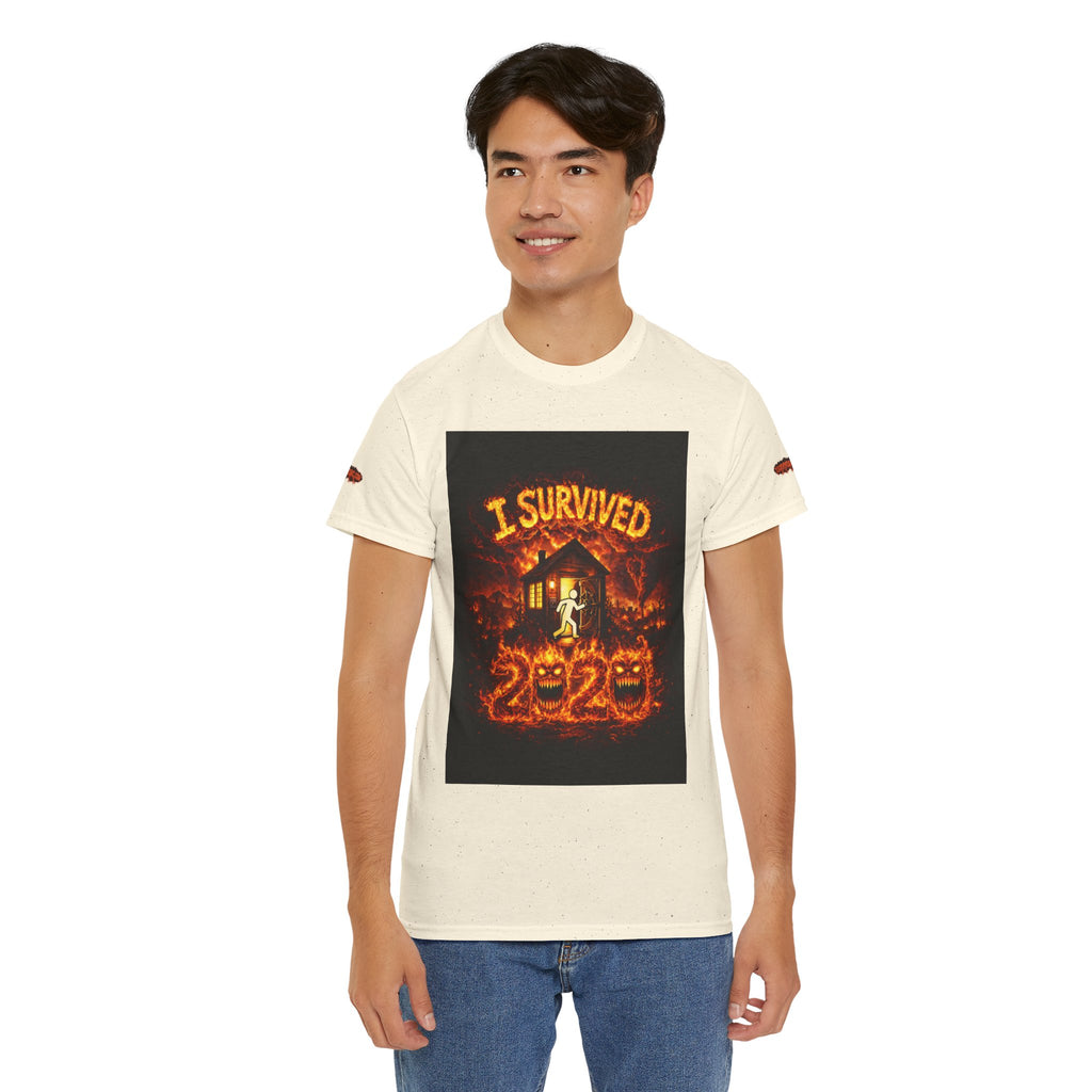 I Survived 2020 — S2:E4 "Western U.S. Wildfire Season" | Mid-Season Finale Pt. 1 | Wildfire Edition Memorial Unisex Heavy Cotton Tee (SPECIAL EDITION)