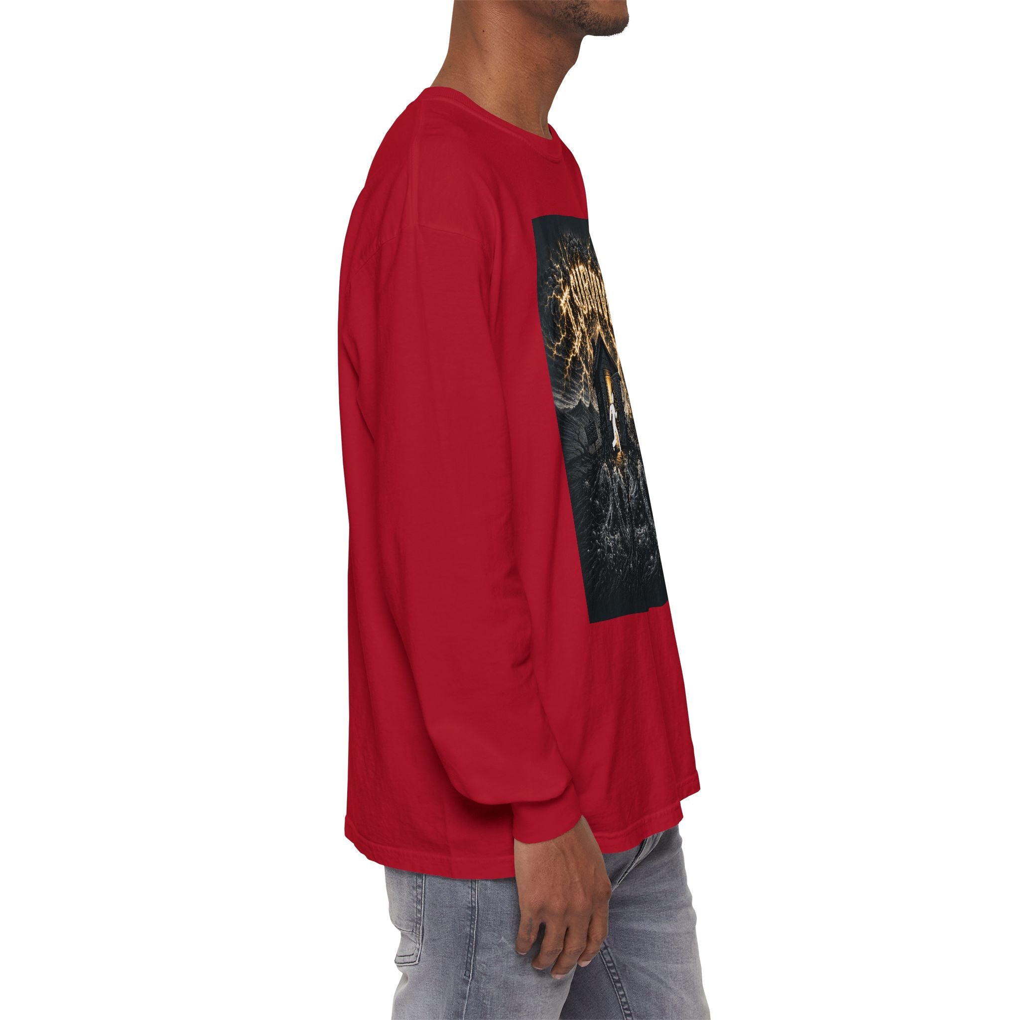 I Survived 2020 — Original PILOT Design Unisex Garment-Dyed Long Sleeve Tee