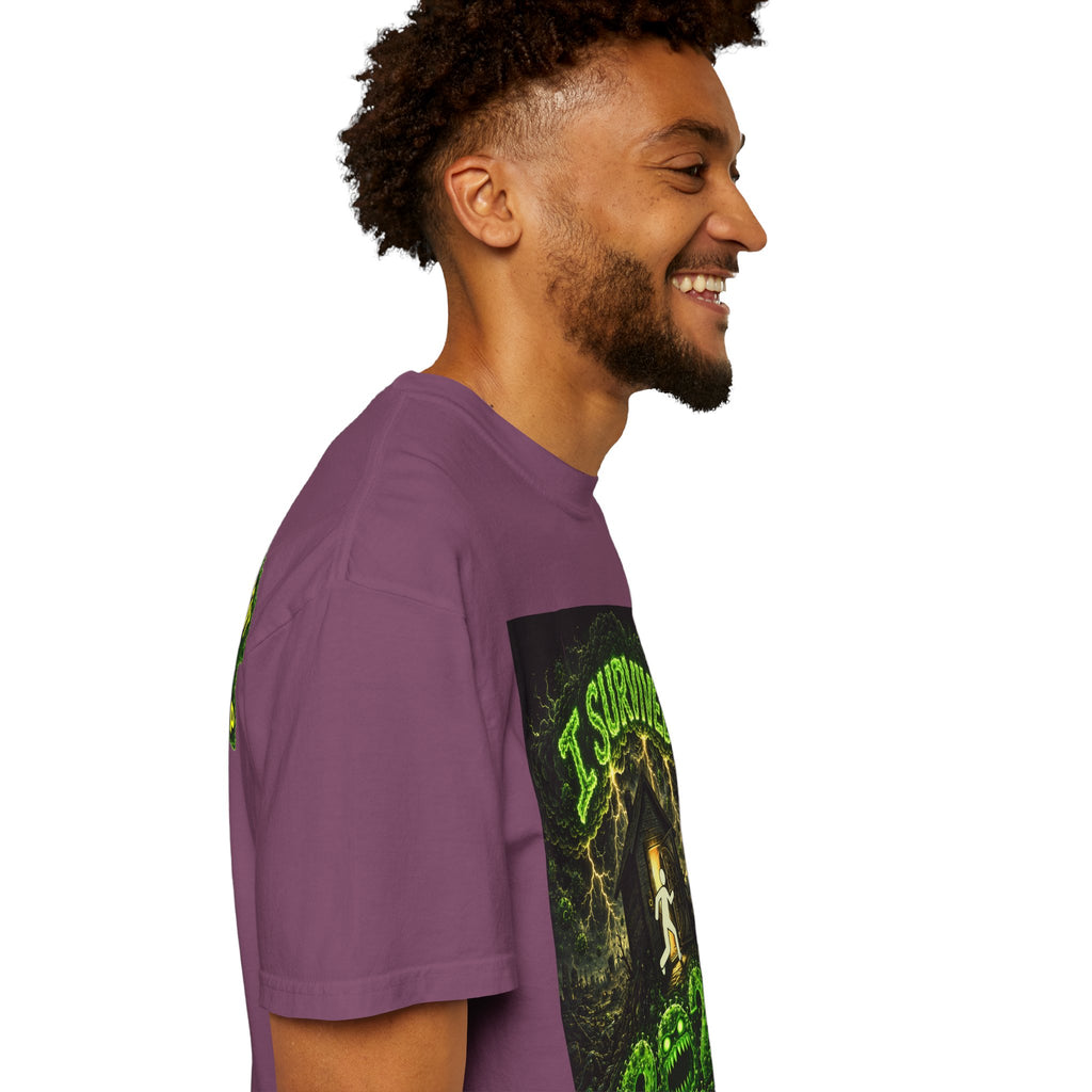 I Survived 2020 — PANDEMIC S1:E4: "Mask Madness" Unisex Garment-Dyed T-shirt