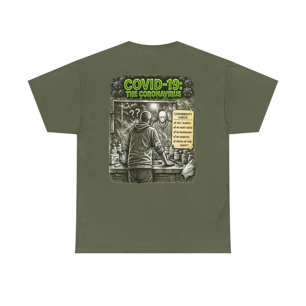 I Survived 2020 — PANDEMIC S1:E1: Director's Cut "COVID-19: The Coronavirus" Unisex Heavy Cotton Tee