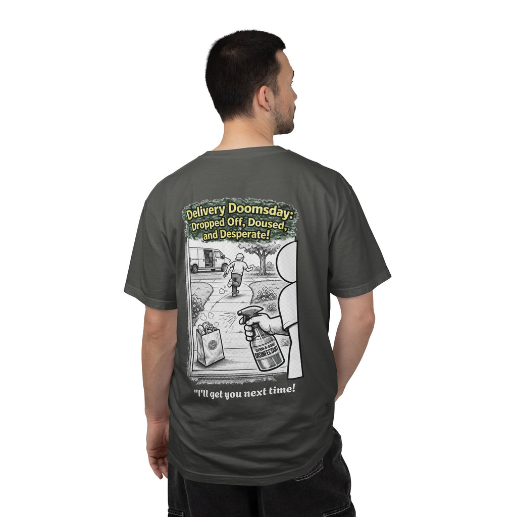 I Survived 2020 — Director's Cut S1:E5 "Delivery Doomsday" | Pandemic Edition Unisex Garment-Dyed T-shirt
