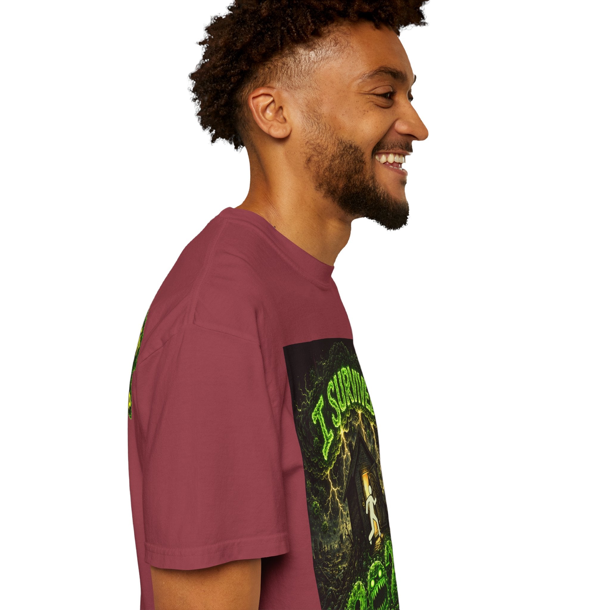 I Survived 2020 — PANDEMIC S1:E4: "Mask Madness" Unisex Garment-Dyed T-shirt