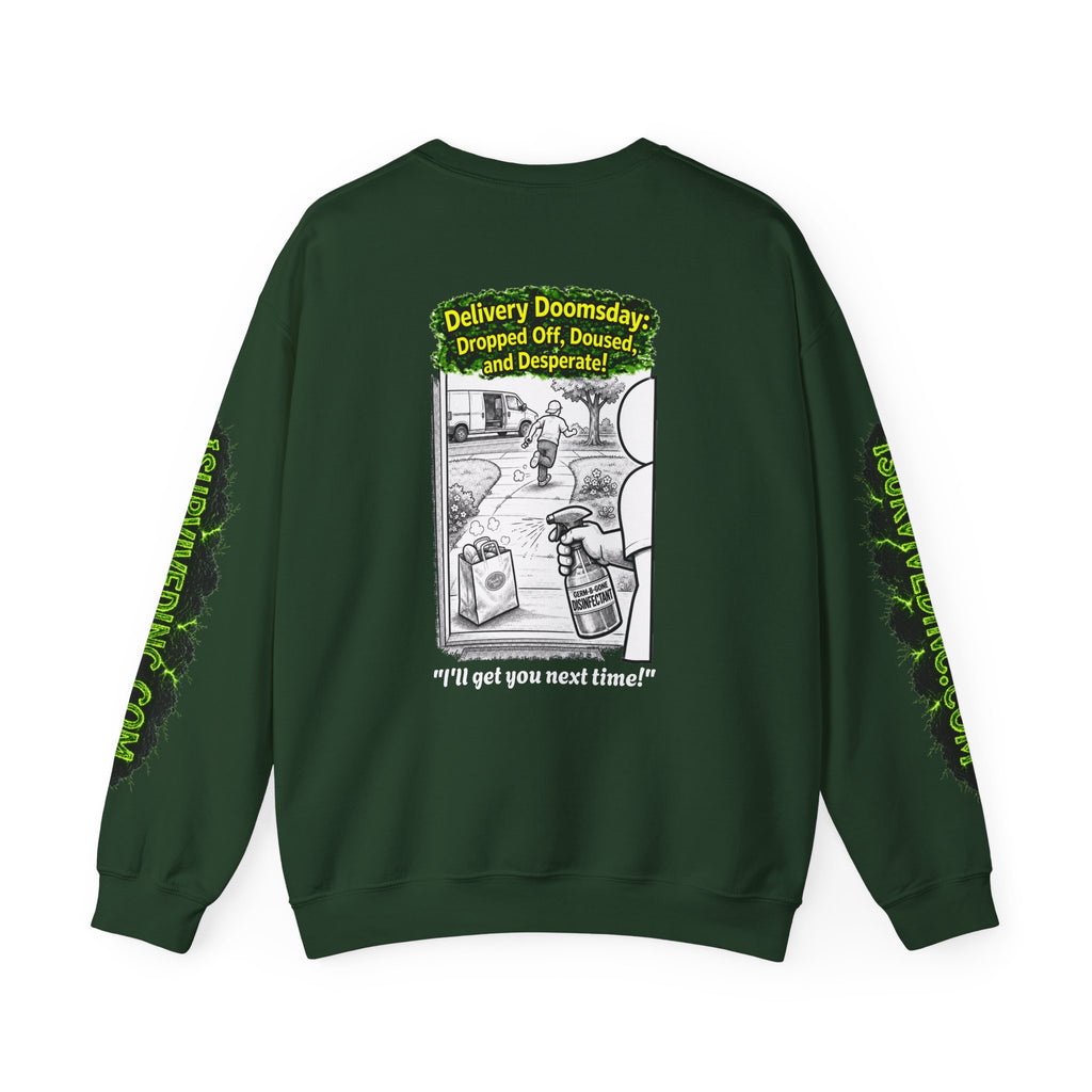 I Survived 2020 — PANDEMIC S1:E5: "Delivery Doomsday" Unisex Heavy Blend™ Crewneck Sweatshirt