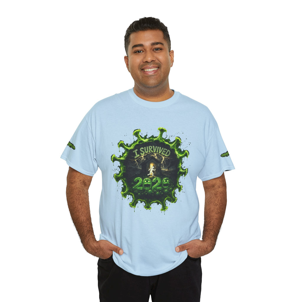 I Survived 2020 — Director's Cut S1:E2 "The Coming of COVID" | Pandemic Edition Unisex Heavy Cotton Tee (SPECIAL EDITION)