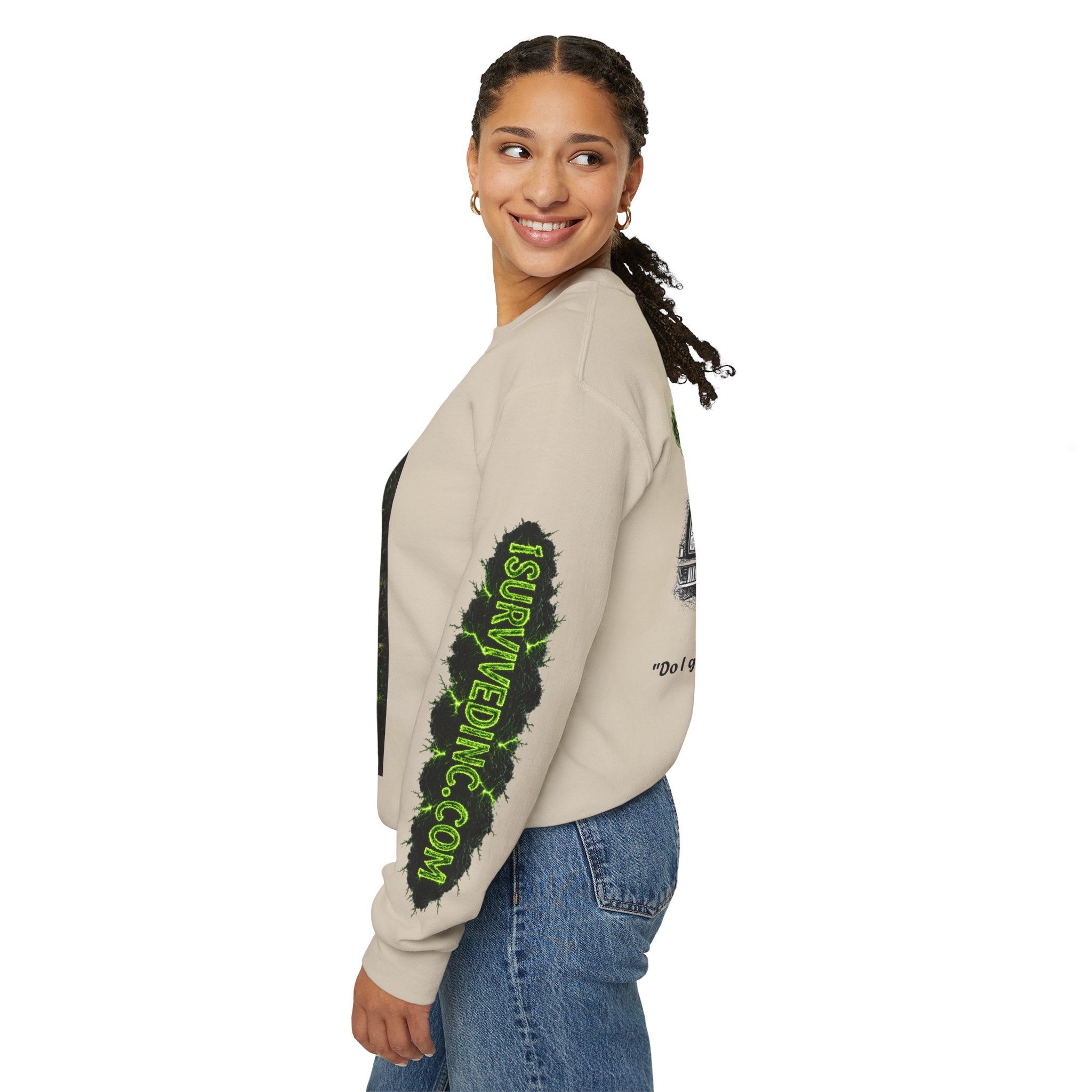 I Survived 2020 — S1:E2 "The Coming of COVID" | Pandemic Edition Unisex Heavy Blend™ Crewneck Sweatshirt