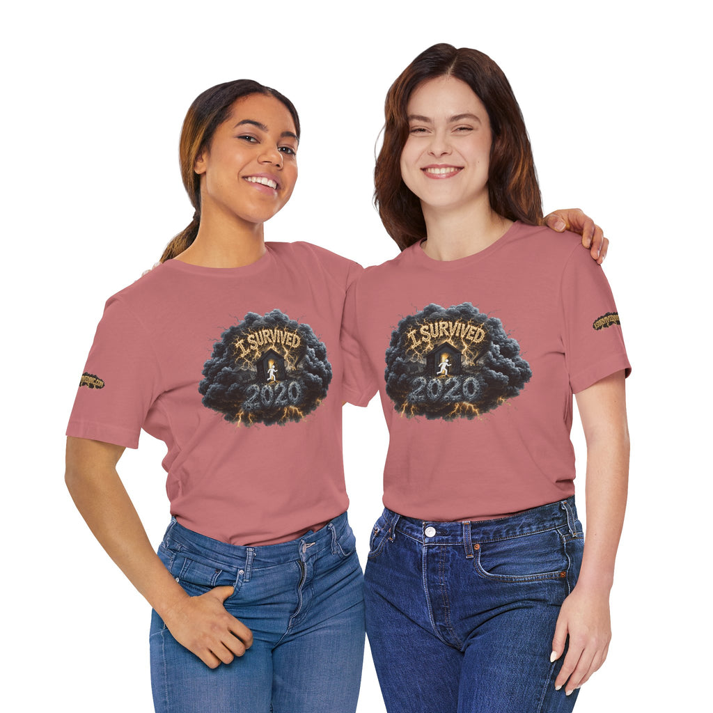 I Survived 2020 — Director's Cut Original Design Teaser Tee | Season 1 Premiere Drop Unisex Jersey Short Sleeve Tee