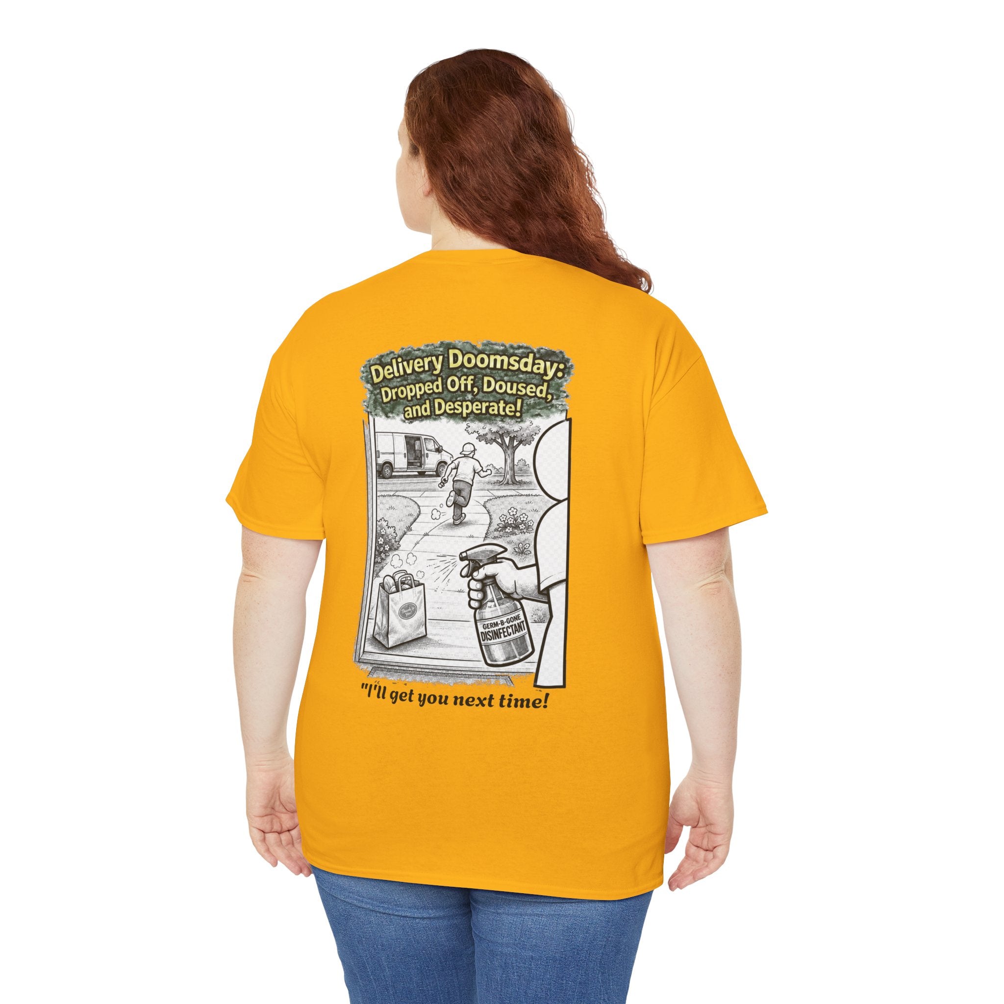 I Survived 2020 — Director's Cut S1:E5 "Delivery Doomsday" | Pandemic Edition Unisex Heavy Cotton Tee