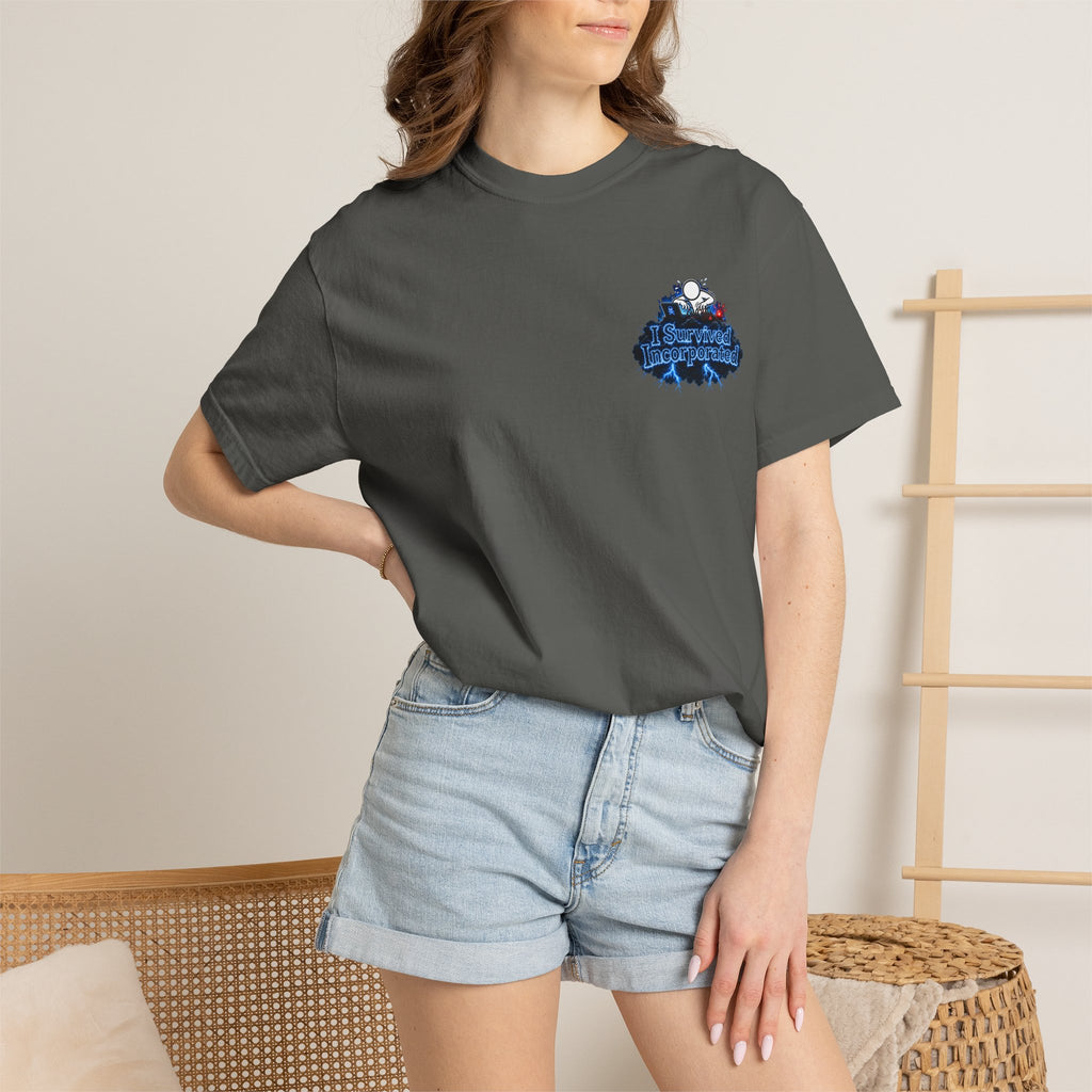 I Survived 2020 — "Please Stand By" Test Pattern Tee Lockdown Special Edition Summer Exclusive Unisex Garment-Dyed T-shirt