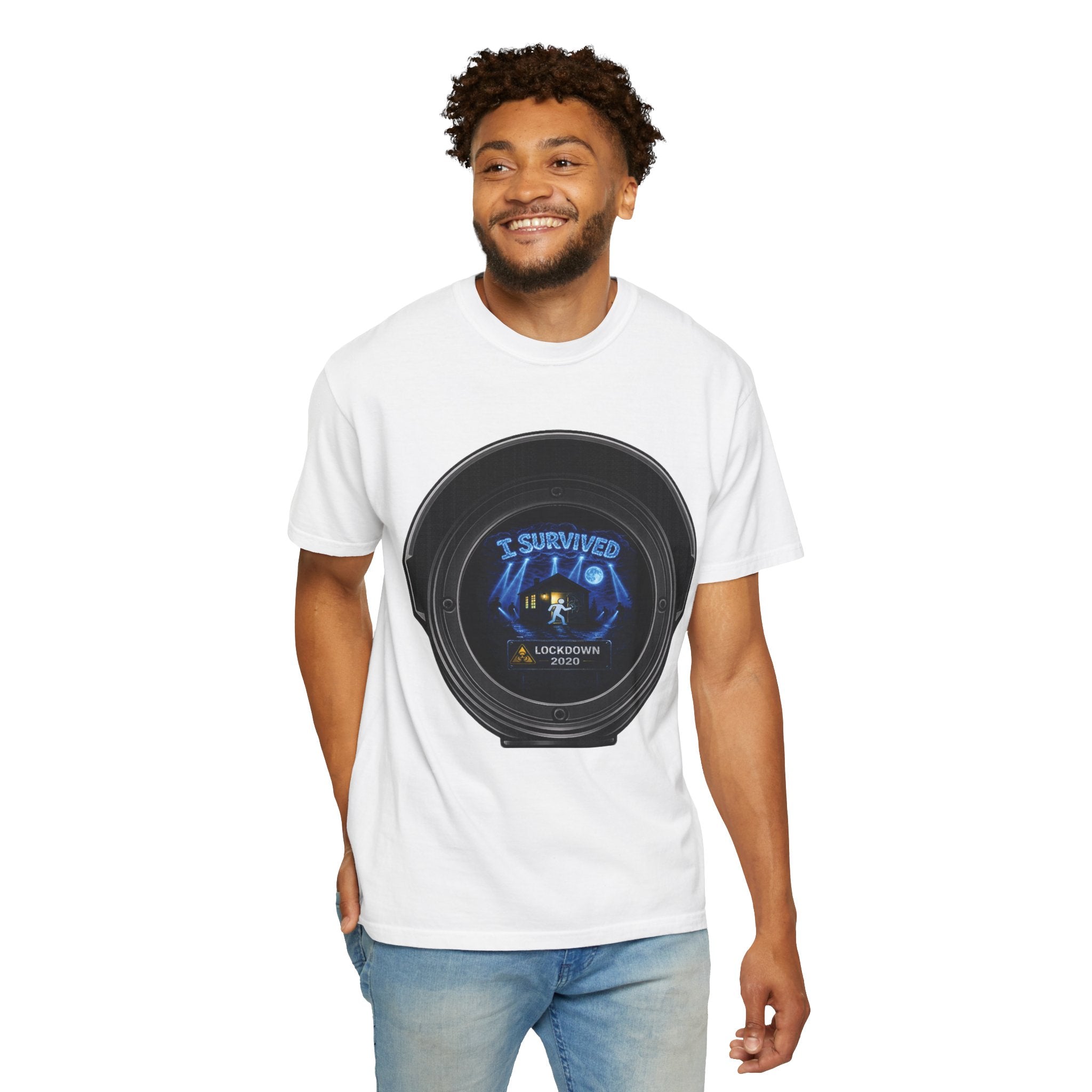 I Survived 2020 — Director's Cut S3:E2 "Dating Under Lockdown" | Lockdown Edition Documentary Unisex Garment-Dyed T-shirt
