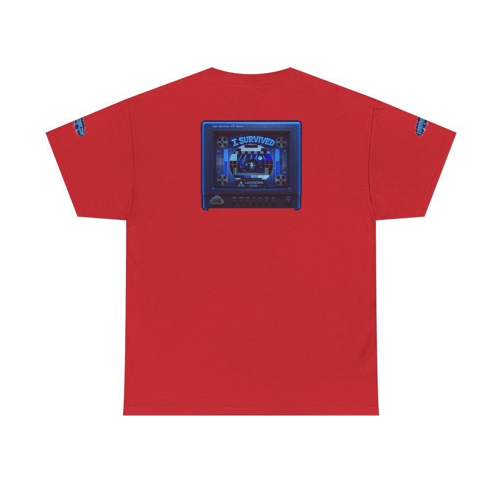 I Survived 2020 — "Please Stand By" Test Pattern Tee Lockdown Special Edition Summer Exclusive Unisex Heavy Cotton Tee