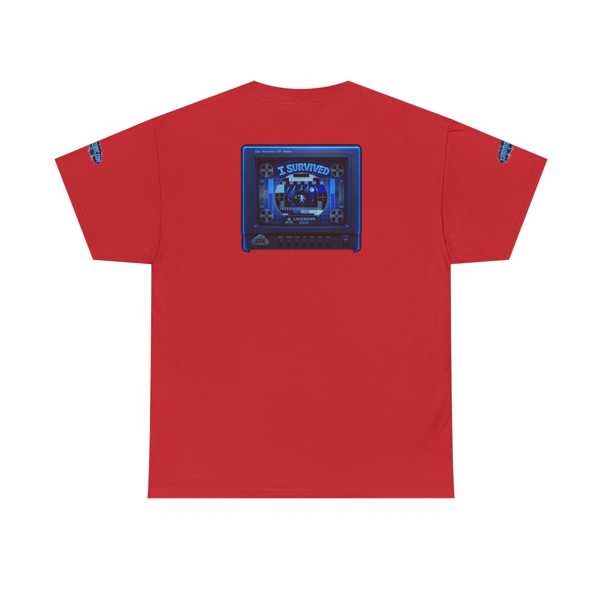 I Survived 2020 — "Please Stand By" Test Pattern Tee Lockdown Special Edition Summer Exclusive Unisex Heavy Cotton Tee