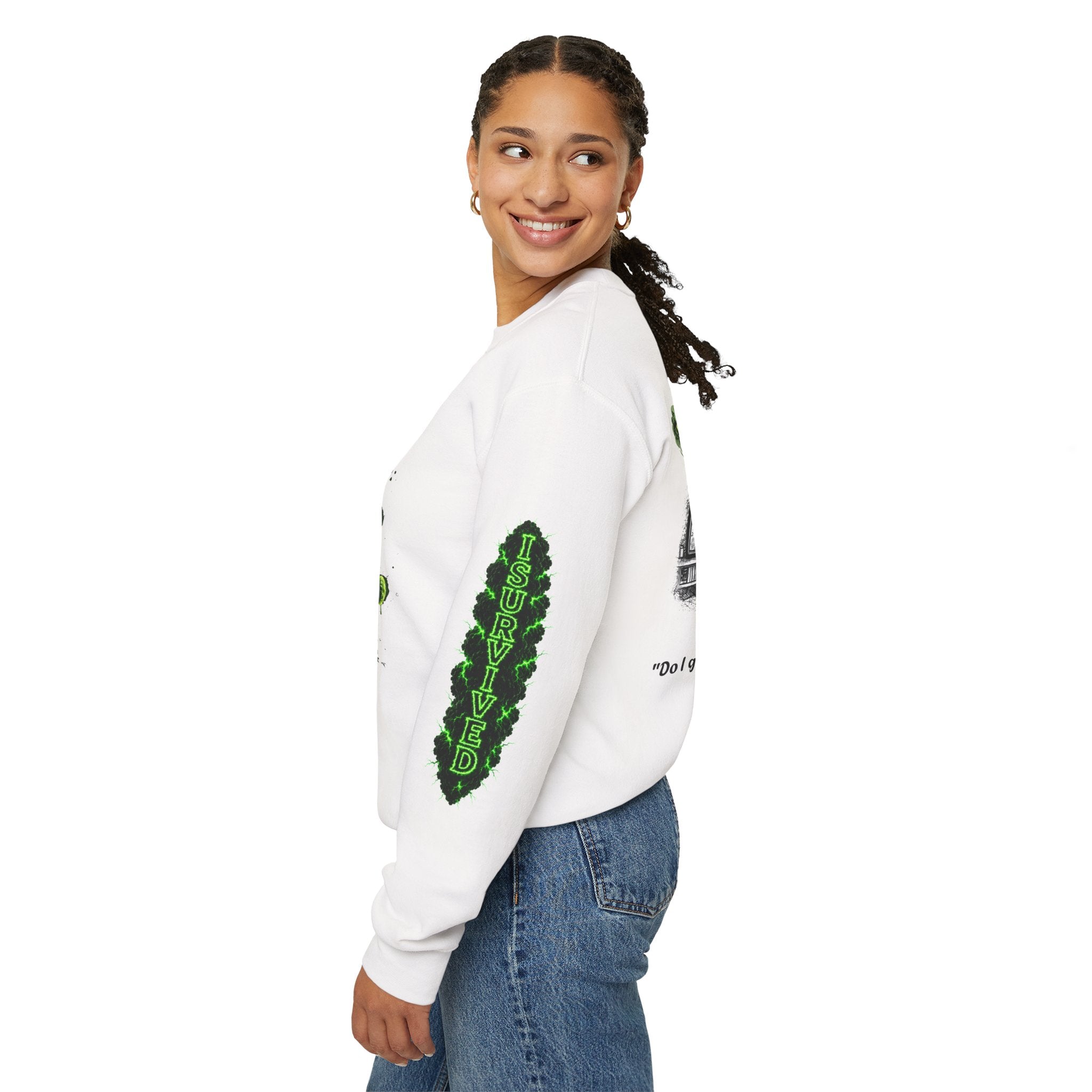 I Survived 2020 — Director's Cut S1:E2 "The Coming of COVID" | Pandemic Edition Unisex Heavy Blend™ Crewneck Sweatshirt