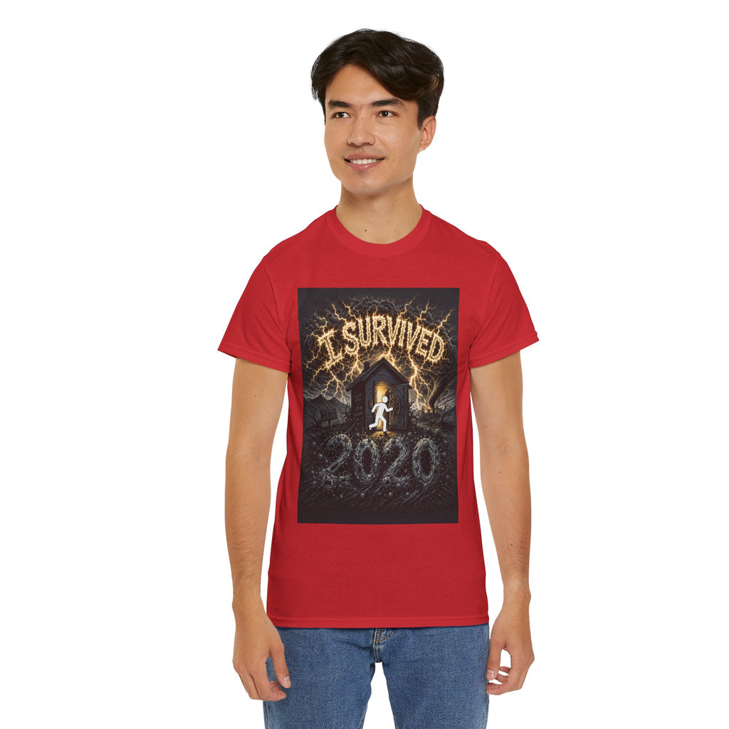 I Survived 2020 — Original PILOT Design Unisex Heavy Cotton Tee