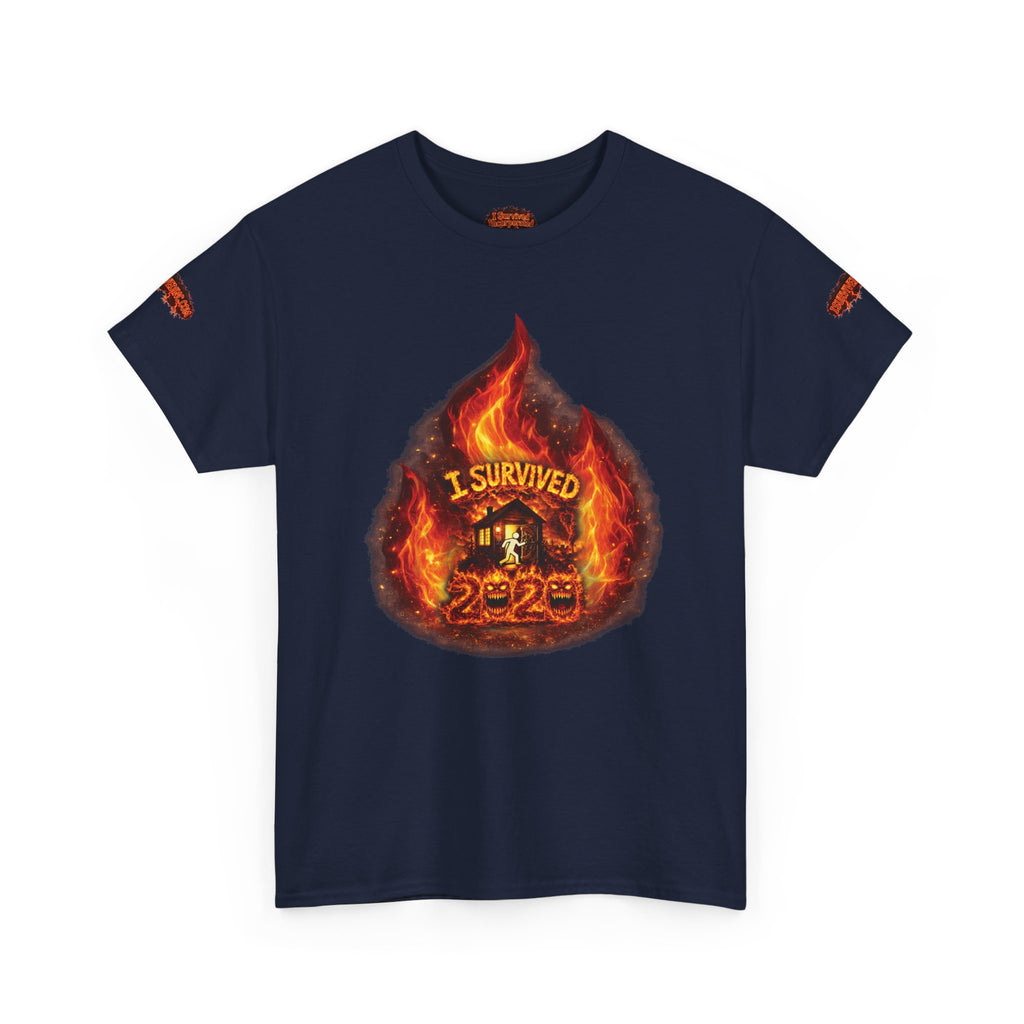 I Survived 2020 — Director's Cut S2:E3 "The California Wildfires" | Wildfire Edition Memorial Unisex Heavy Cotton Tee (SPECIAL EDITION)