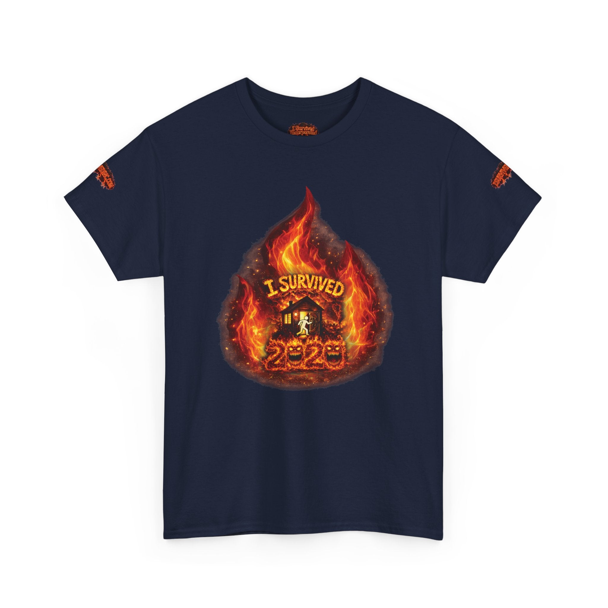 I Survived 2020 — Director's Cut S2:E3 "The California Wildfires" | Wildfire Edition Memorial Unisex Heavy Cotton Tee (SPECIAL EDITION)