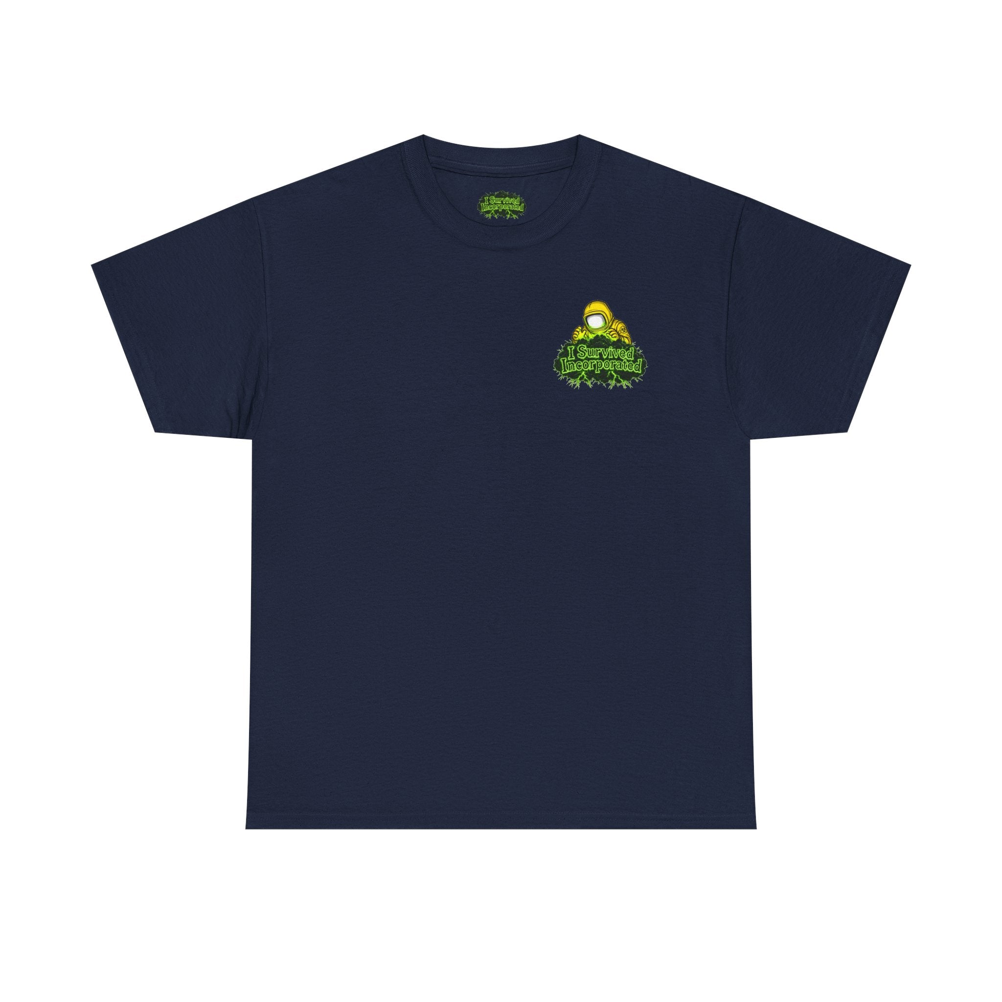 I Survived 2020 — "Please Stand By" Test Pattern Toxic Signal Tee Summer Premiere Unisex Heavy Cotton Tee