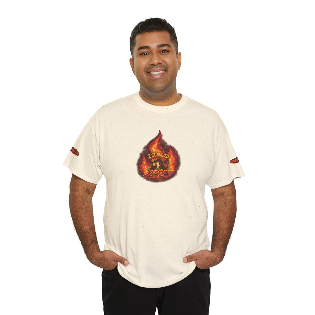 I Survived 2020 — WILDFIRES S2:E1: Director's Cut Special Edition "Berry Creek" Memorial Unisex Heavy Cotton Tee