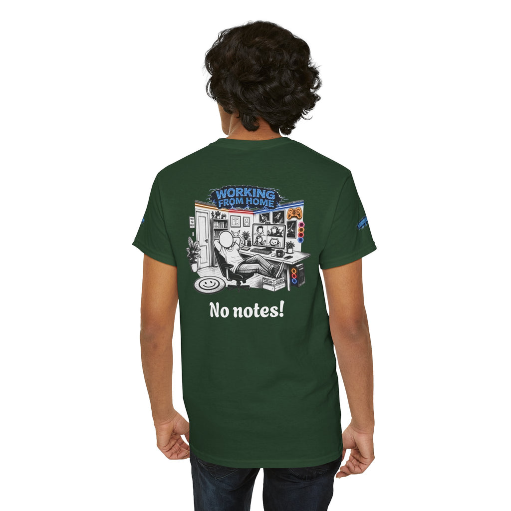 I Survived 2020 — LOCKDOWN S3:E4: Special Edition "Working From Home" Unisex Heavy Cotton Tee