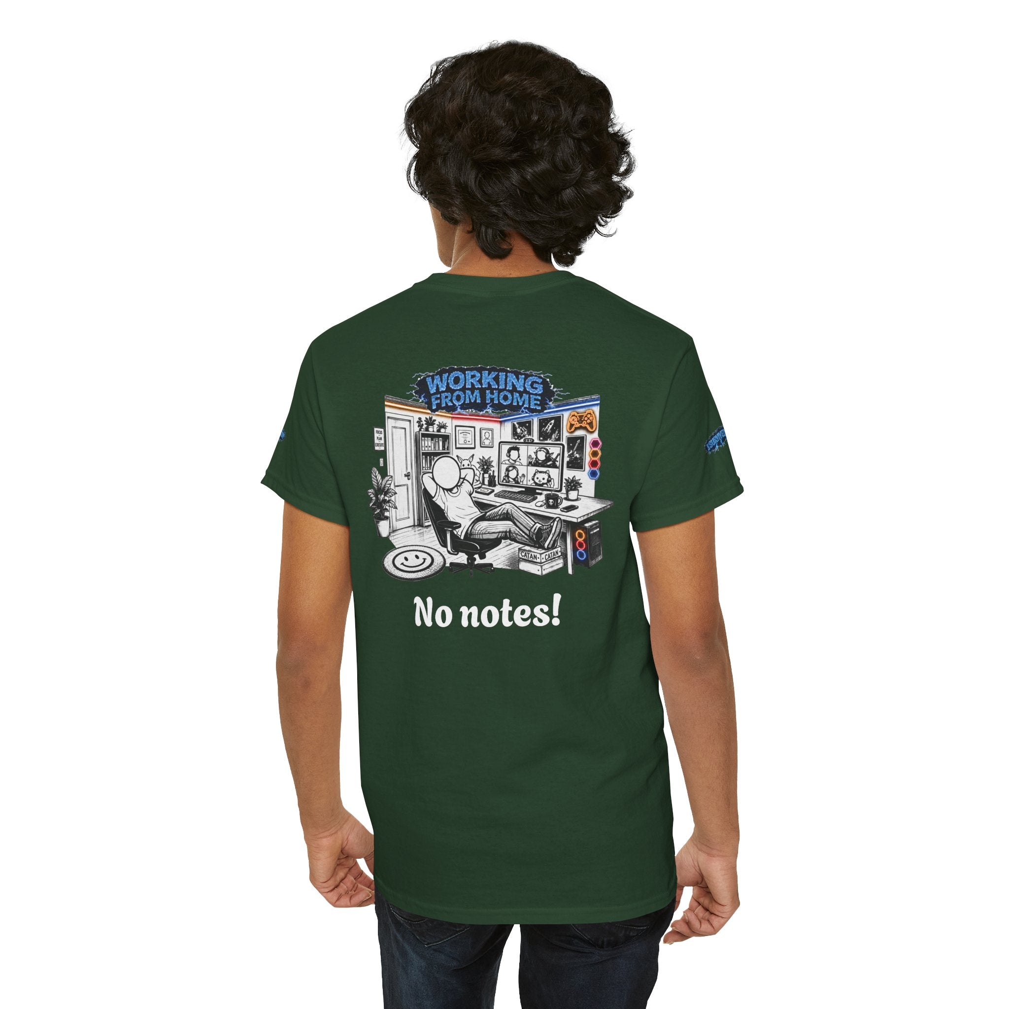 I Survived 2020 — LOCKDOWN S3:E4: Special Edition "Working From Home" Unisex Heavy Cotton Tee