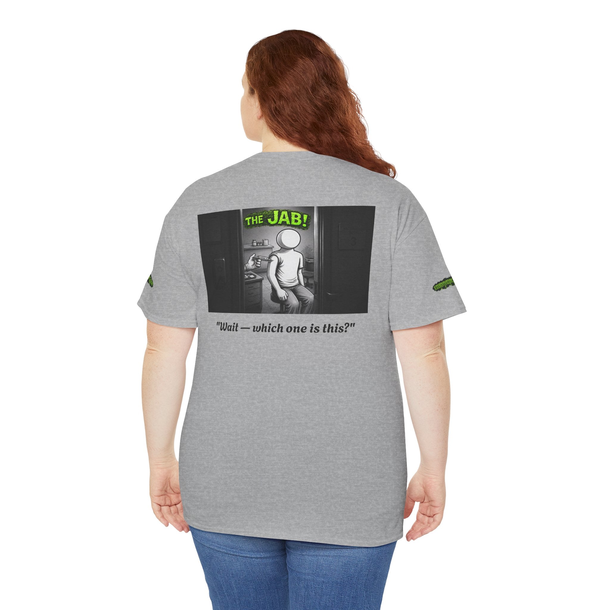 I Survived 2020 — Director's Cut S1:E3 "The Jab!" | Pandemic Edition Unisex Heavy Cotton Tee (Special Edition)