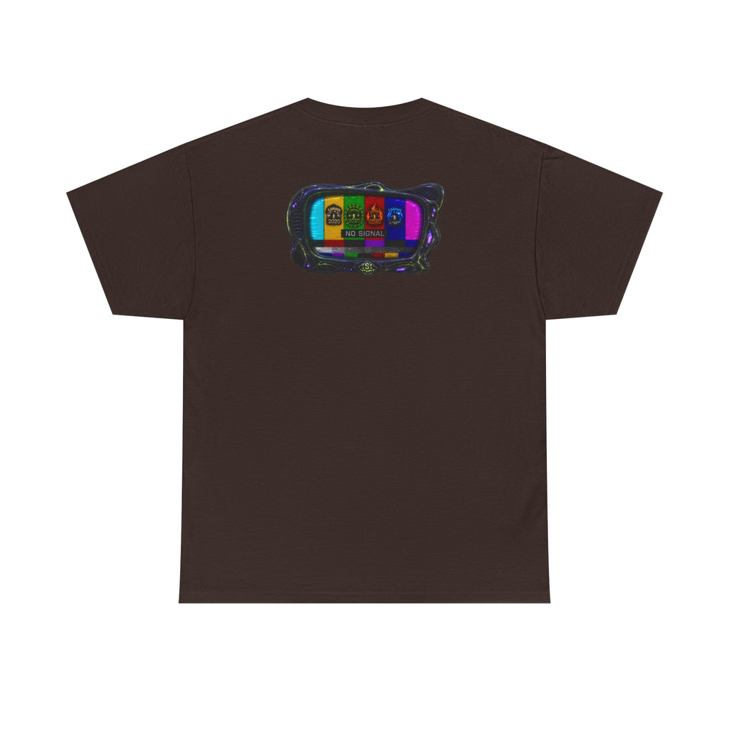 I Survived 2020 — "No Signal" Test Pattern Tee Alien Broadcast Finale Summer Premiere Unisex Heavy Cotton Tee