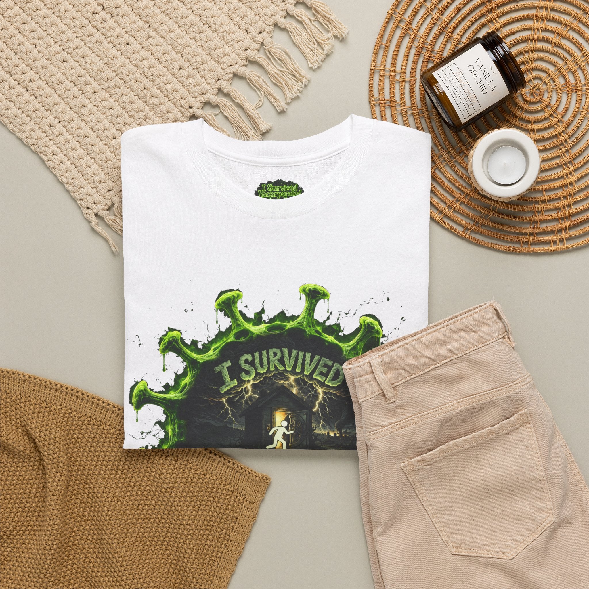 I Survived 2020 — Director's Cut S1:E2 "The Coming of COVID" | Pandemic Edition Unisex Heavy Cotton Tee (SPECIAL EDITION)