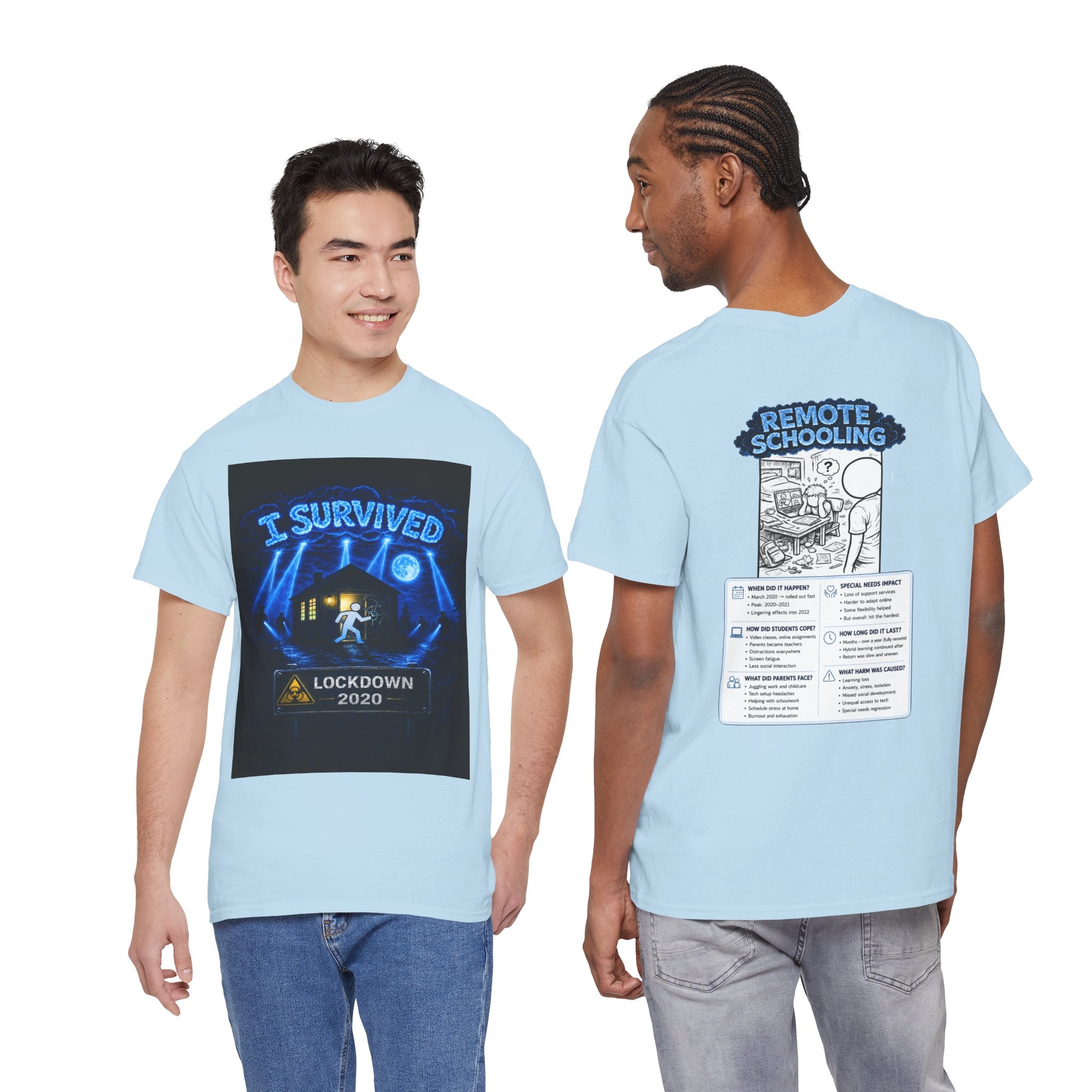I Survived 2020 — LOCKDOWN S3:E3: "Remote Schooling" Documentary Tee