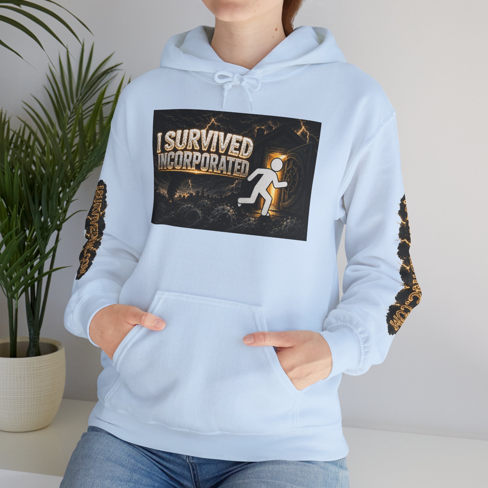 I Survived Incorporated Hoodie Sweatshirt – Original Design Teaser