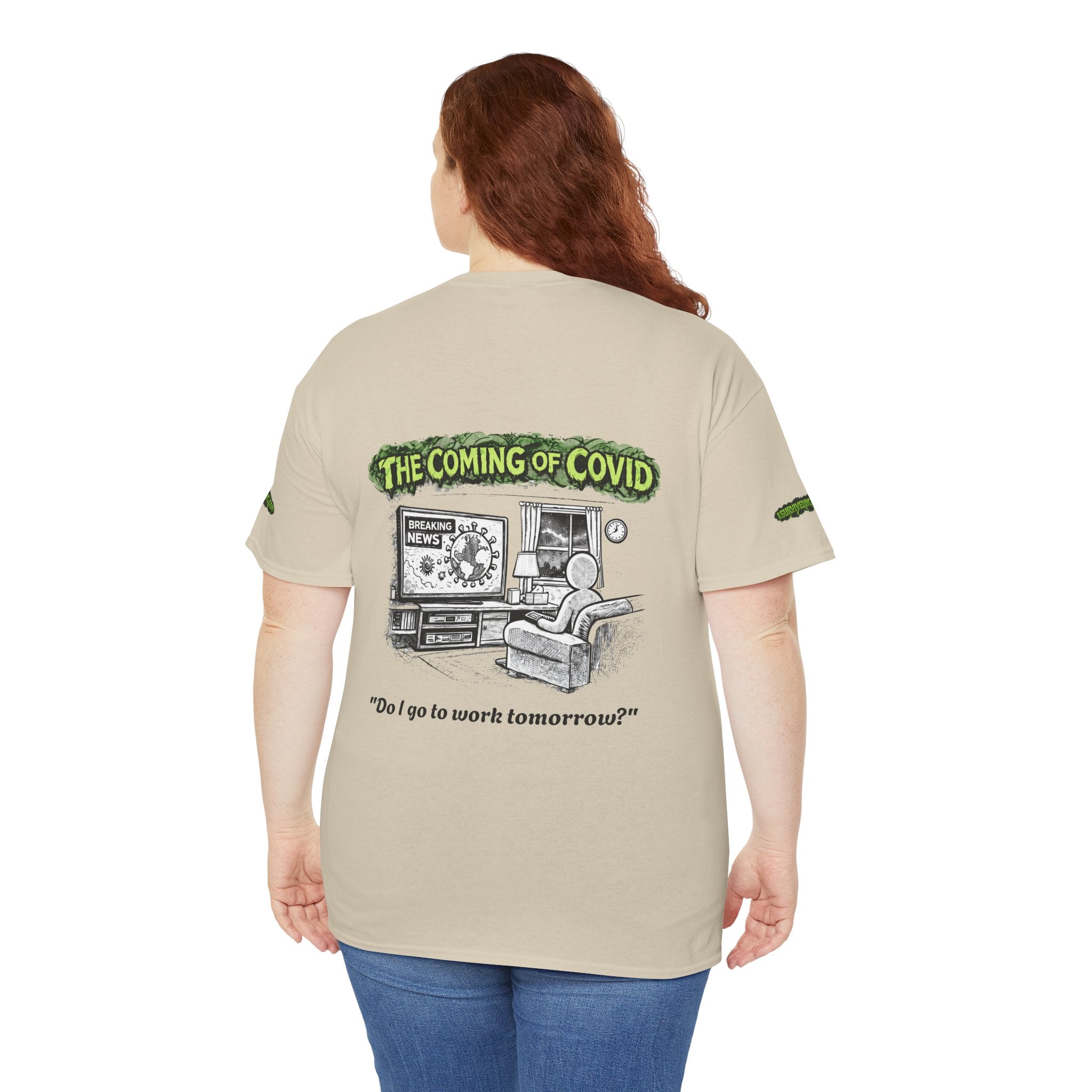 I Survived 2020 — S1:E2 "The Coming of COVID" | Pandemic Edition Unisex Heavy Cotton Tee (SPECIAL EDITION)