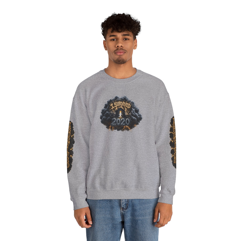 I Survived 2020 — Original PILOT Design: Director's Cut Special Edition Unisex Heavy Blend™ Crewneck Sweatshirt