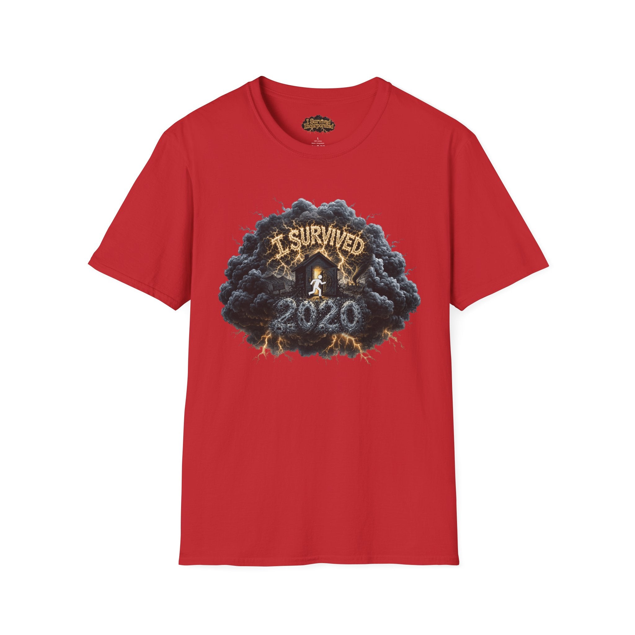 I Survived 2020 — Director's Cut Original Design Teaser Tee | Season 1 Premiere Drop Unisex Softstyle T-Shirt