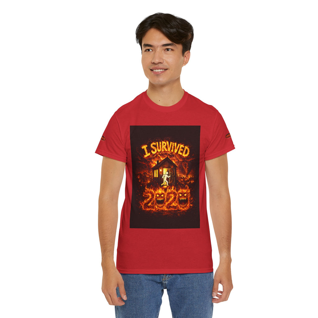 I Survived 2020 — S2:E4 "Western U.S. Wildfire Season" | Mid-Season Finale Pt. 1 | Wildfire Edition Memorial Unisex Heavy Cotton Tee (SPECIAL EDITION)