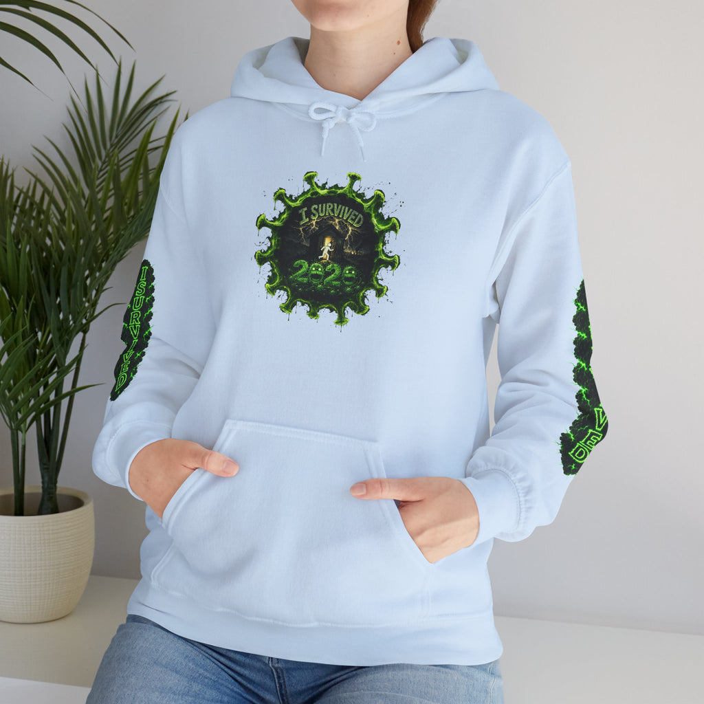 I Survived 2020 — Director's Cut S1:E4 "Mask Madness Mayhem Moment" | Pandemic Edition Hoodie Sweatshirt