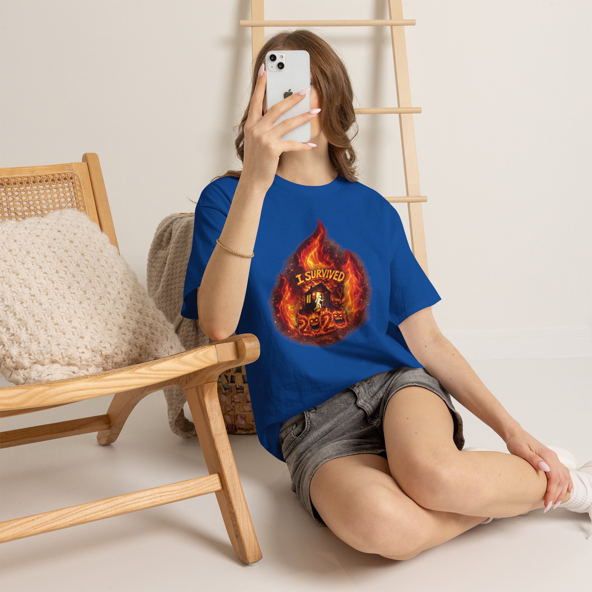 I Survived 2020 — Director's Cut S2:E1 "Berry Creek" | Wildfire Edition Memorial Unisex Heavy Cotton Tee
