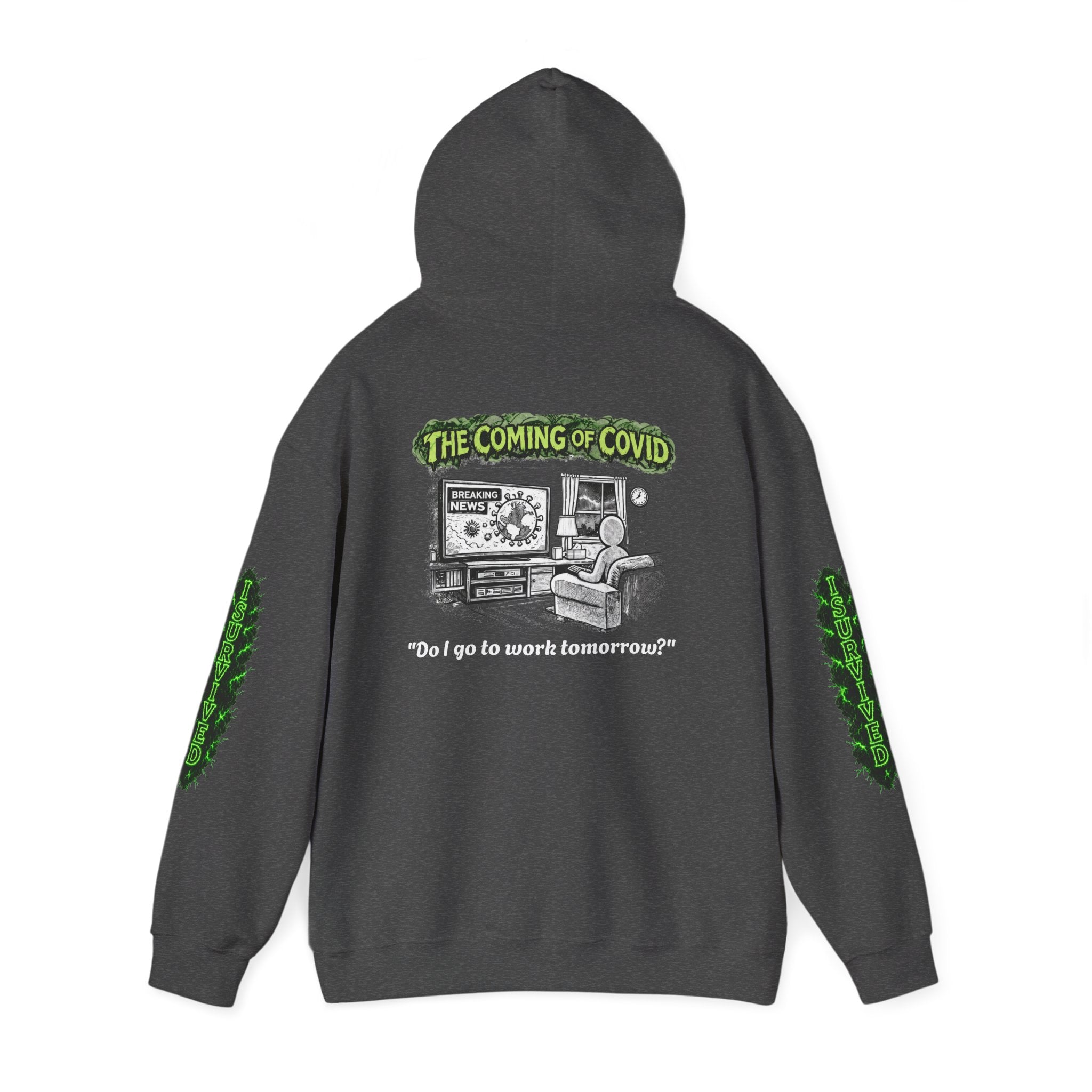 I Survived 2020 — Director's Cut S1:E2 "The Coming of COVID" | Pandemic Edition Hoodie Sweatshirt