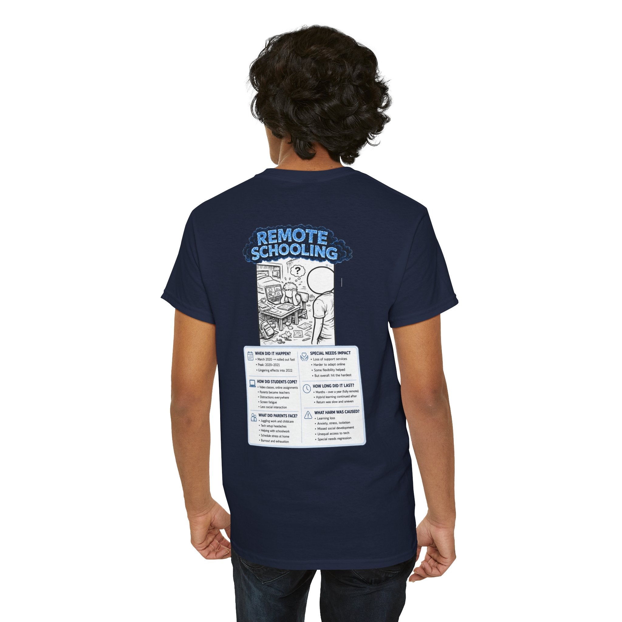 I Survived 2020 — LOCKDOWN S3:E3: "Remote Schooling" Documentary Tee
