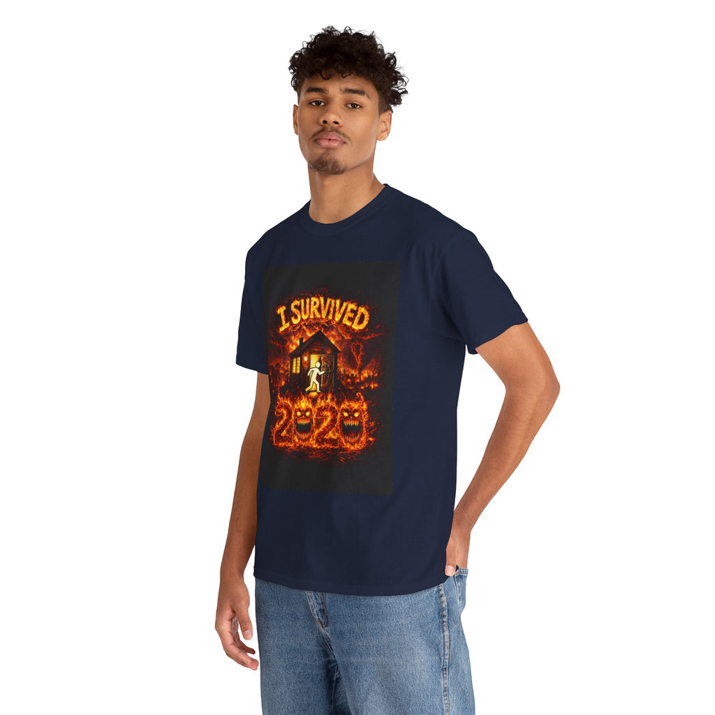 I Survived 2020 — S2:E1 "Berry Creek" | Wildfire Edition Memorial Unisex Heavy Cotton Tee