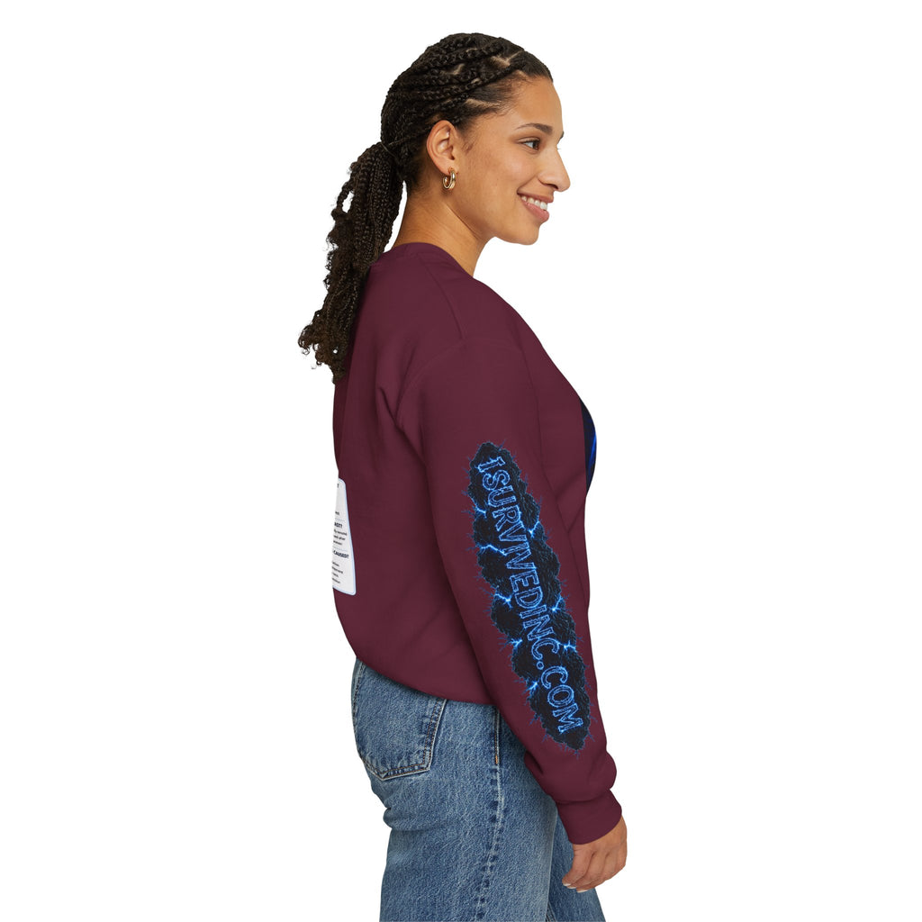I Survived 2020 — LOCKDOWN S3:E3: Special Edition "Remote Schooling" Unisex Heavy Blend™ Crewneck Sweatshirt