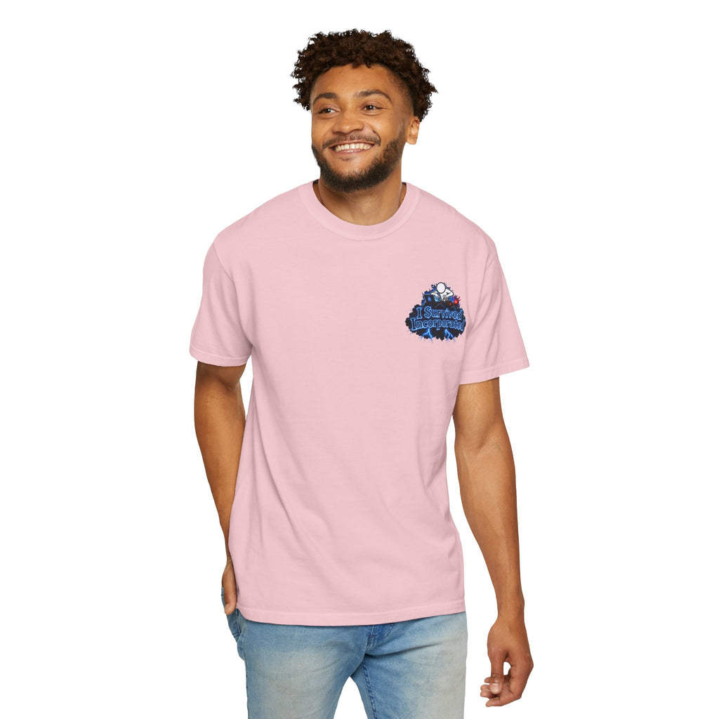 I Survived 2020 — "Please Stand By" Test Pattern Tee Lockdown Special Edition Summer Exclusive Unisex Garment-Dyed T-shirt
