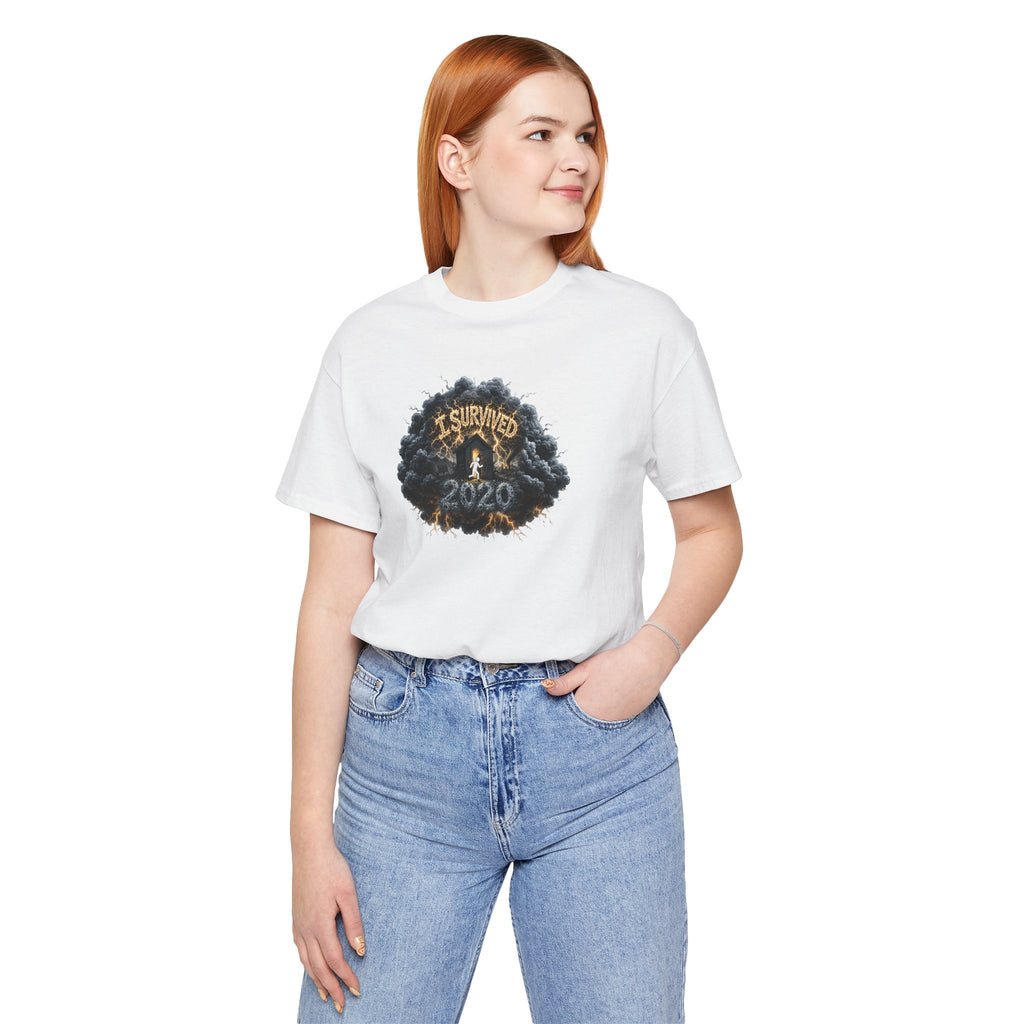I Survived 2020 — Original PILOT Design: Director's Cut Unisex Jersey Short Sleeve Tee