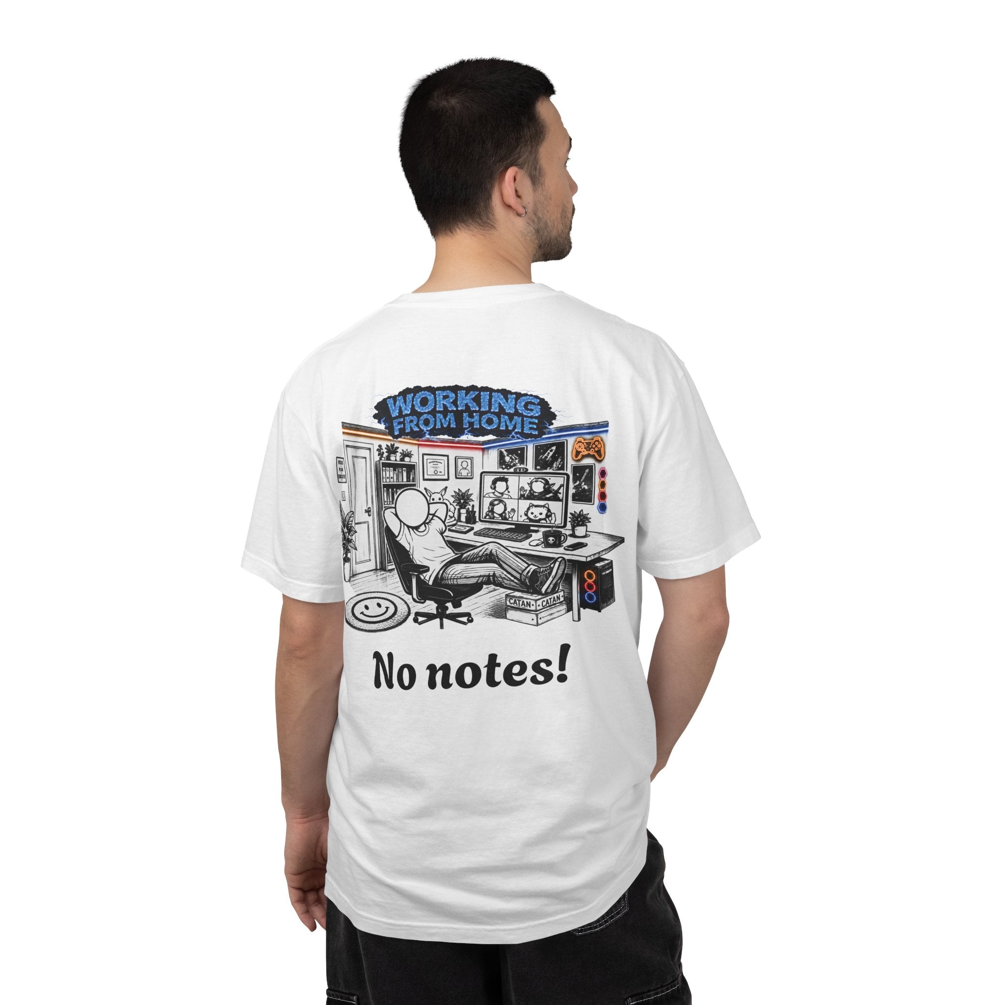 I Survived 2020 — LOCKDOWN S3:E4: "Working From Home" Unisex Garment-Dyed T-shirt