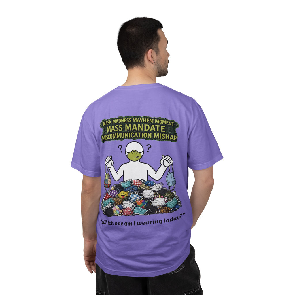 I Survived 2020 — Director's Cut S1:E4 "Mask Madness Mayhem Moment" | Pandemic Edition Unisex Garment-Dyed T-shirt