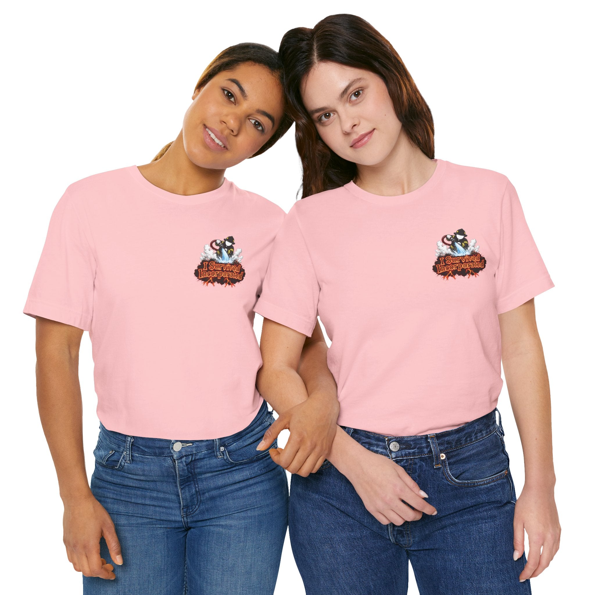 I Survived 2020 — "Please Stand By" Test Pattern Tee Wildfire Signal Edition Summer Premiere Unisex Jersey Short Sleeve Tee