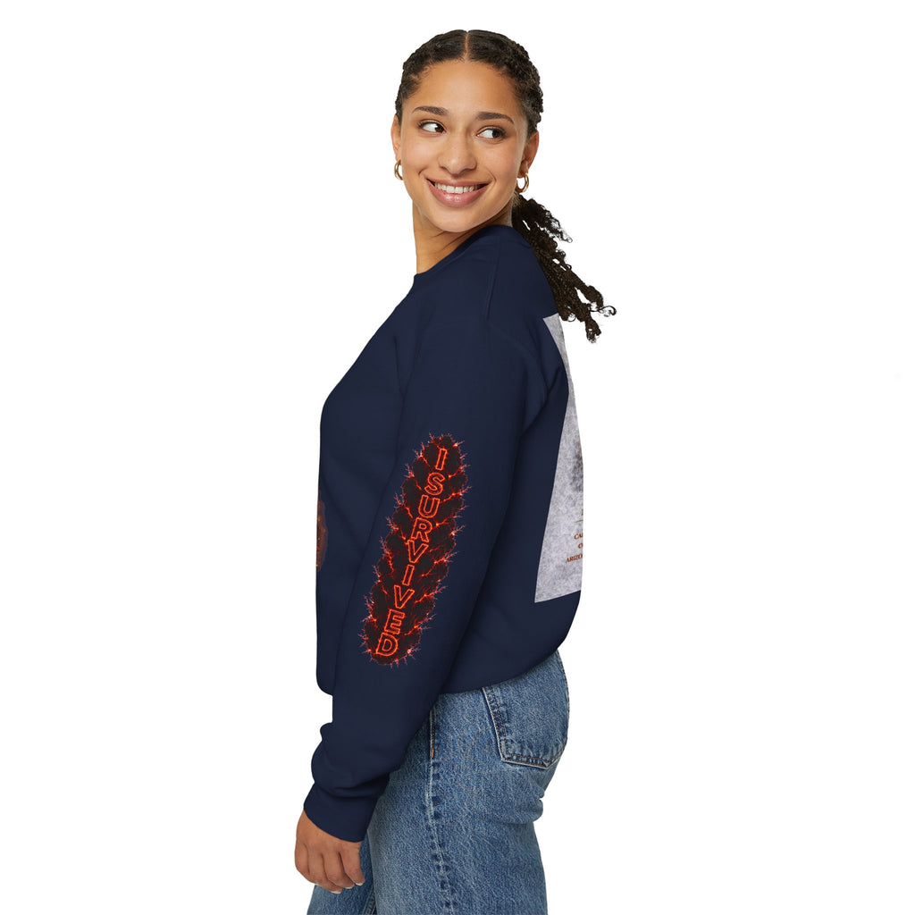 I Survived 2020 — Director's Cut S2:E4 "Western U.S. Wildfire Season" | Mid-Season Finale Pt. 1 | Wildfire Edition Memorial Unisex Heavy Blend™ Crewneck Sweatshirt