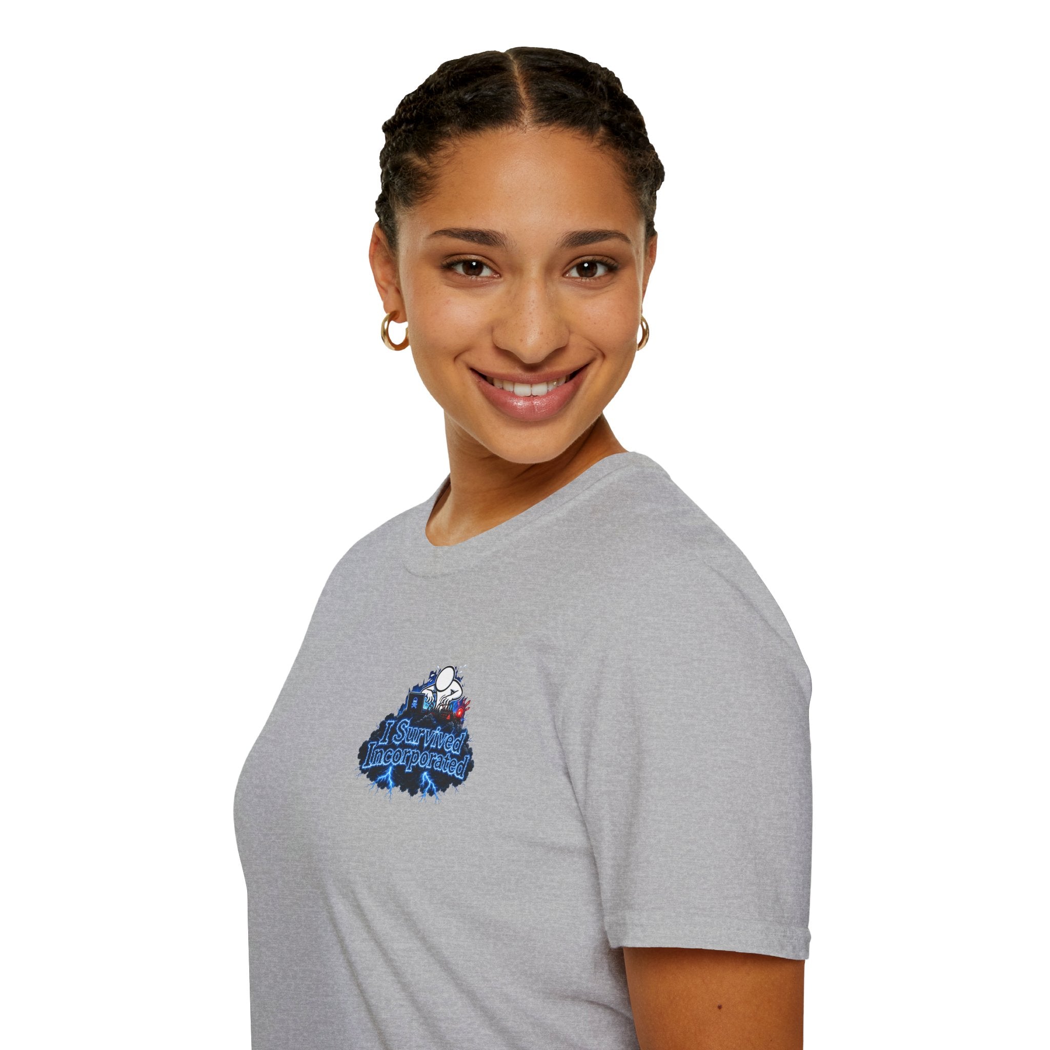 I Survived 2020 — "Please Stand By" Test Pattern Tee Lockdown Edition Summer Exclusive Unisex Softstyle T-Shirt