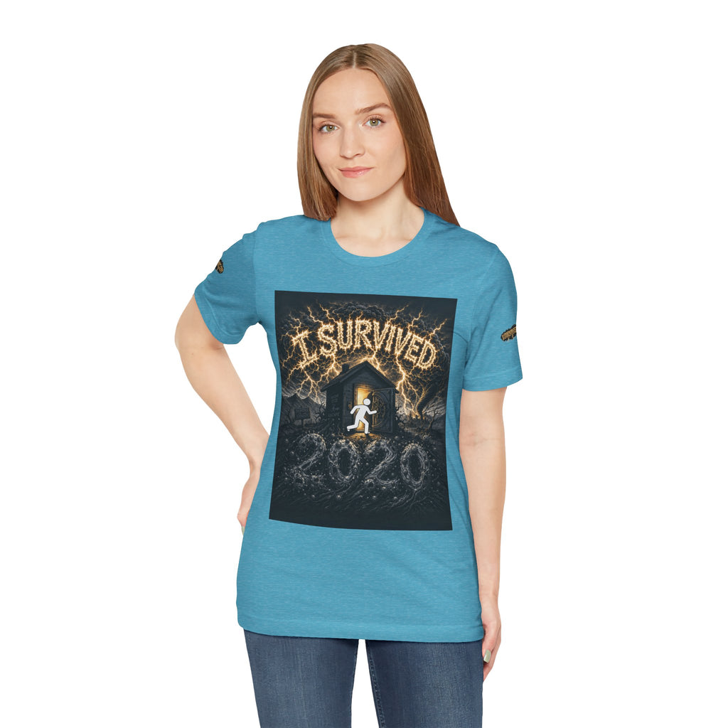 I Survived 2020 — Original PILOT Design: Special Edition Unisex Jersey Short Sleeve Tee
