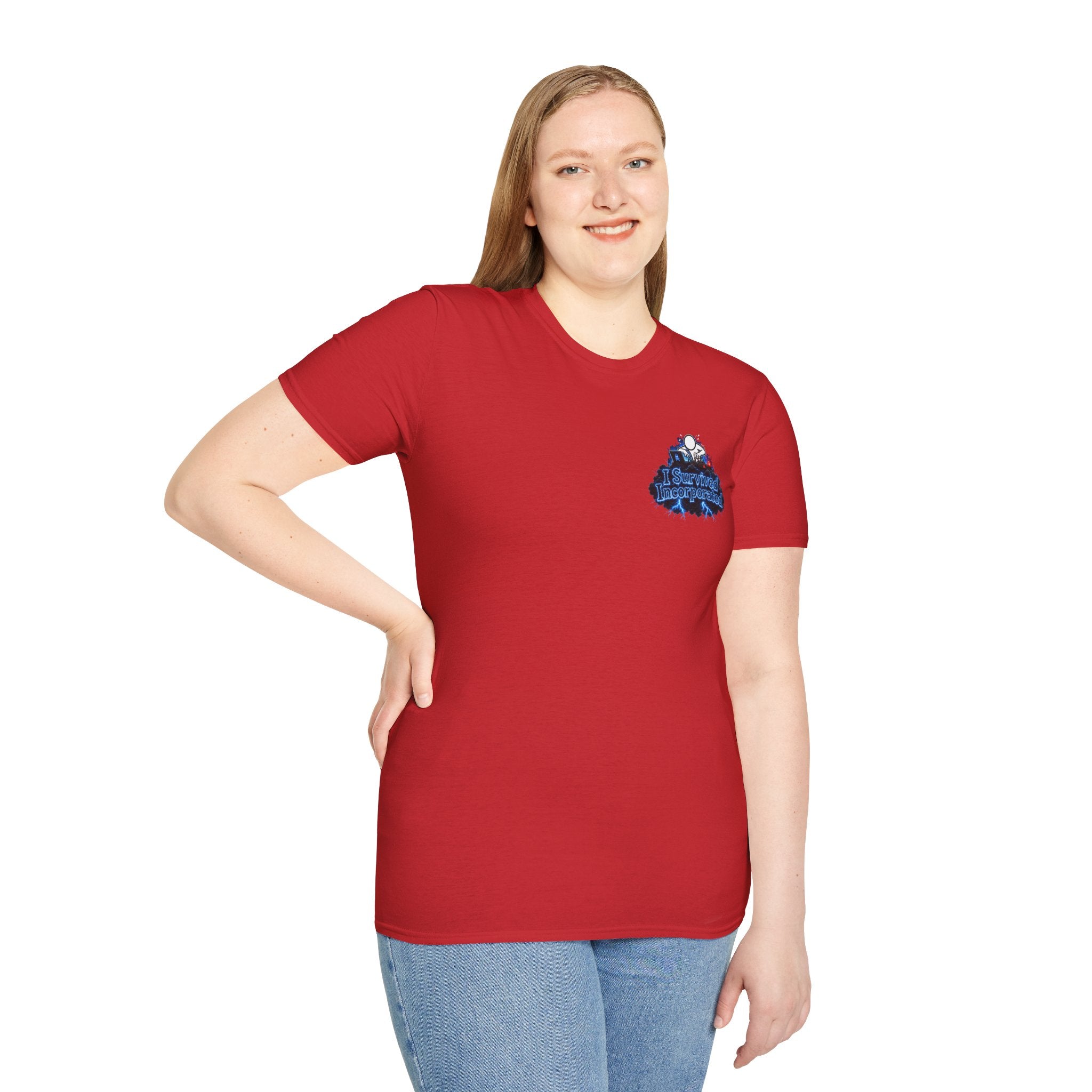 I Survived 2020 — "Please Stand By" Test Pattern Tee Lockdown Edition Summer Exclusive Unisex Softstyle T-Shirt