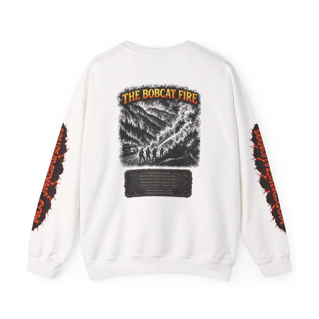 I Survived 2020 — WILDFIRES S2:E2: "The Bobcat Fire" Memorial Unisex Heavy Blend™ Crewneck Sweatshirt